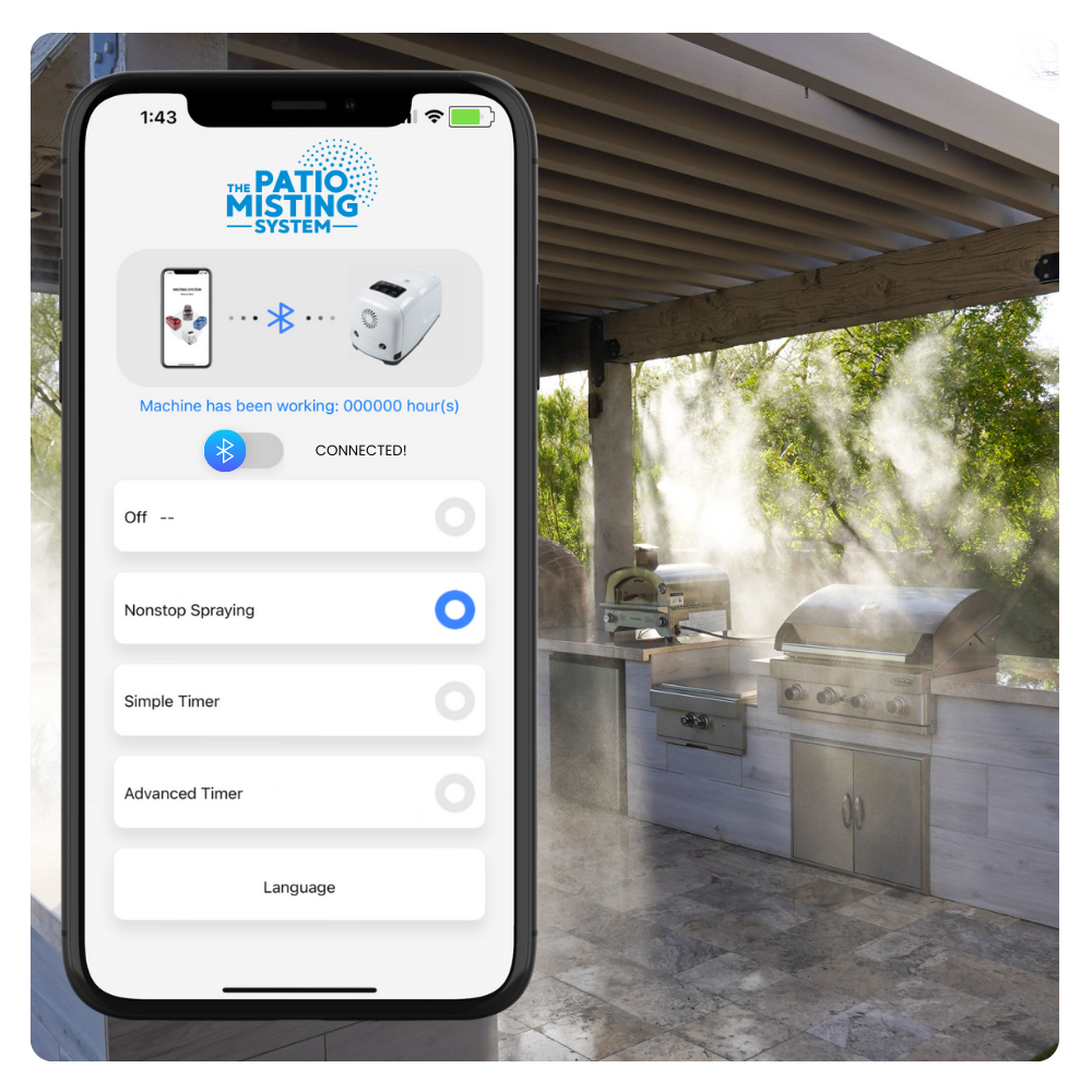 The Patio Misting System Pro - 100 ft.