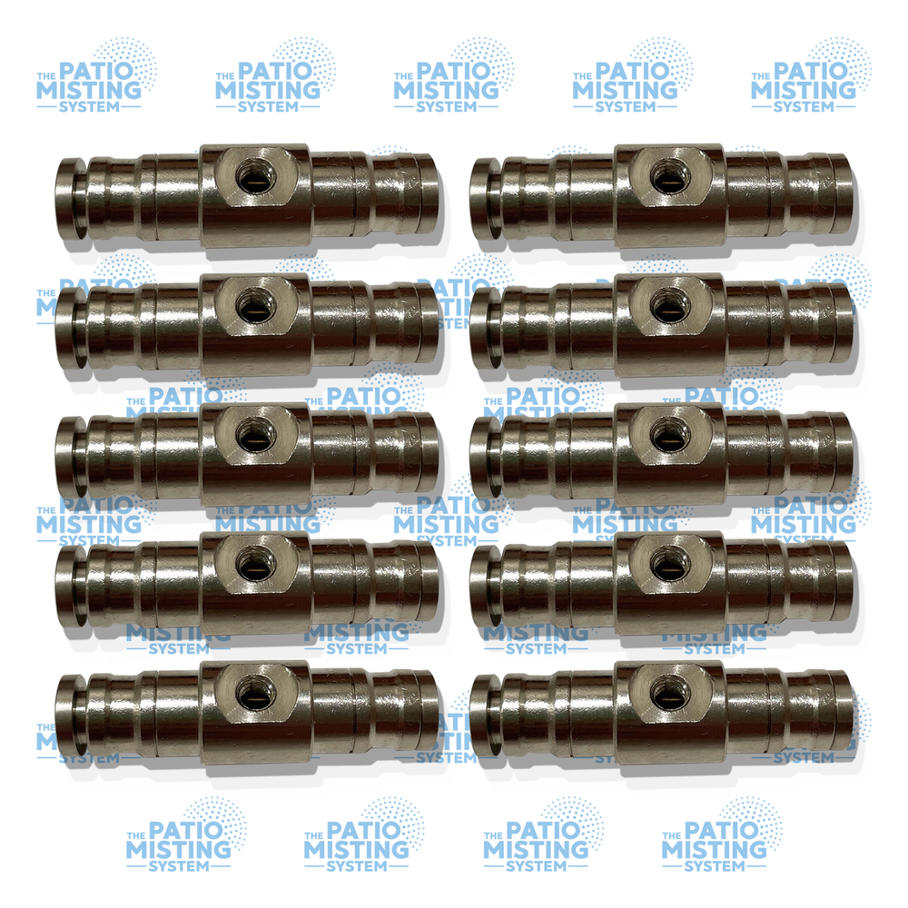10 piece coupling joint with nozzle holes to mist america